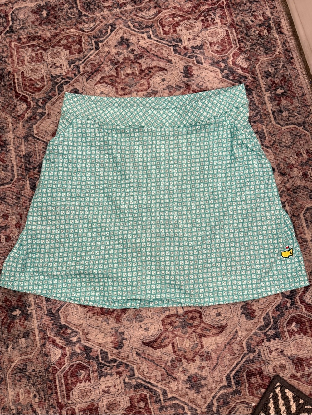 Masters Magnolia Lane golf NWT Teal Patterned Women’s Skort